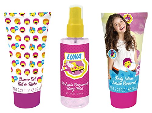 SOY LUNA Disney 3 – teiliges Beauty-Set bestehend aus Eau de Toilette (100 ml), Duschgel (95 ml) und Bodylotion (95 ml), 1er Pack (1 x 1 Stück) - 2