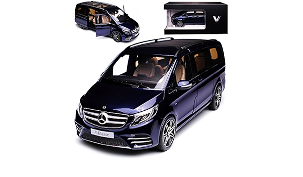 Norev Mercedes Benz V Klasse Avantgard V447 Cavansit Blau Metallic 3 Generation Ab 2014 1 18 Modell Auto Amazon De Spielzeug