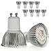 Produktbild GU10 LED Glühbirnen 6w 10 Pack, Warm Weiß, 3000k 600 Lumen äquivalent zu 60W Halogenstrahler, Einfacher Austausch, beste Glühbirne, passend als Deckenstrahler (6)