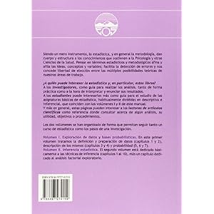 Análisis de Datos en Psicología y Ciencias de la Salud. Volumen I: Exploración de Datos y fundamentos probabilísticos (EOS Universitaria)