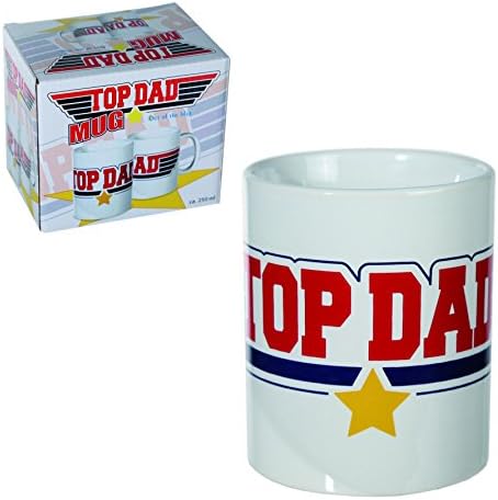 WW   Global  Top Dad Ceramic Mug - Great Gift for Your Dad, Father This Christmas, Birthday