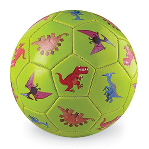 Preisvergleich Produktbild Crocodile Creek Kinder Dinosaurier Fußball, Limettengrün, 2 / 14 cm