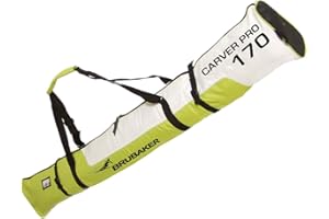 BRUBAKER HENRY Padded Ski Bag Carver Pro with Zip fastening available in 5 Colors and in 170 cm or 190 cm