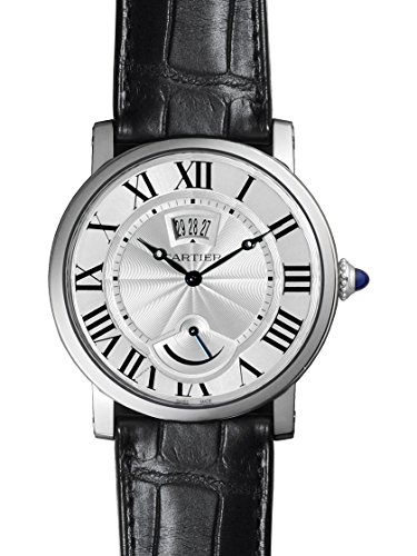 CARTIER RELOJ DE HOMBRE AUTOMÁTICO 40MM CORREA DE CUERO CAJA DE ACERO W1556369