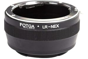Fotga Bague d'adaptation pour objectif Leica R LR vers Sony NEX-3 NEX-5 NEX.