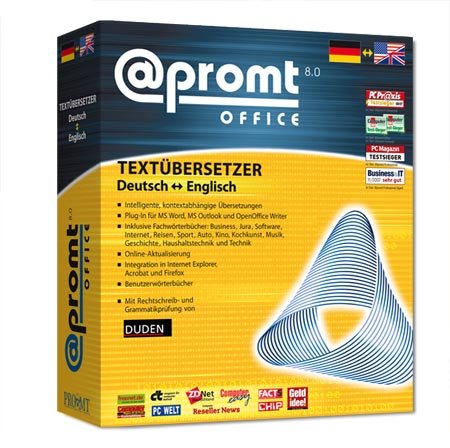 Preisvergleich Produktbild PROMT Office 8.0 Englisch-Deutsch