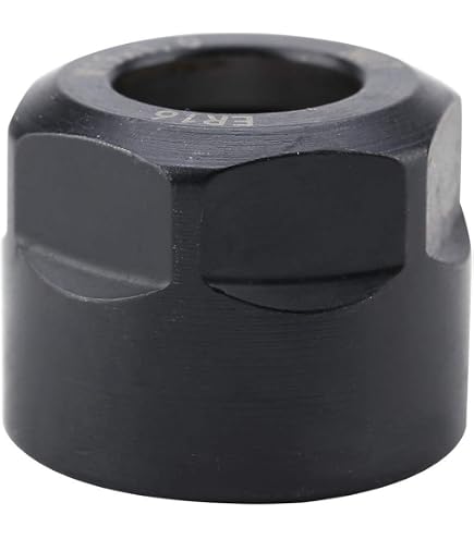 Pince Routeur 1/4 Pouce Avec écrou - Big Horn 19698 - Remplace Makita 193214-9 - Noir