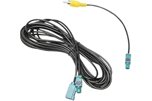 DYNAVIN câble Adaptateur de caméra de recul OEM pour VW aftermarket Navi Radio pour Garder Les caméras VW VAG (avec unité de contrôle de la caméra - avec Les Lignes de Direction); DVN-VCR-H