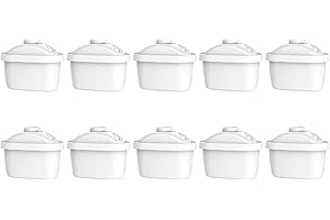 Maxblue Wasserfilter, Ersatz für Brita® Maxtra+® Plus, Maxtra Pro® All-in-1 Filterkartuschen, Kompatibel mit Brita® Kanne Marella®, TÜV SÜD, NSF Zertifiziert (10)