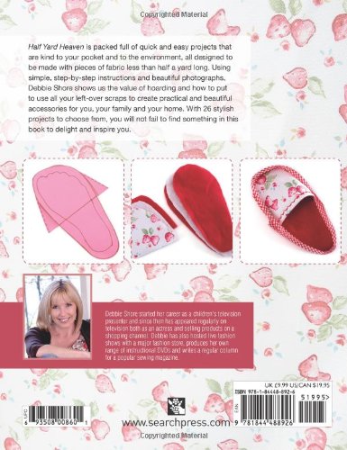 Book's Cover of Half Yard Heaven: Easy sewing projects using left-over pieces of fabric