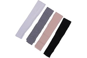 Warmhm Set Von 4 Paaren - Armstulpen Aus Baumwolle - Ideal Für Den Sommer Damen Langarmhandschuhe Mit UV Schutz Perfekt Für Outdoor Aktivitäten Und Radfahren Lockere Passform