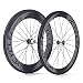 Produktbild VCYCLE Nopea 700C Rennrad Carbon Laufradsatz Drahtreifen Vorne 60mm Hinten 88mm Shimano oder Sram 8/9/10/11 Speed