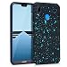 Produktbild kwmobile Hülle für Huawei P20 Lite - Backcover Case Handy Schutzhülle Kunststoff - Hardcase Cover Sprenkel Design Blau Schwarz