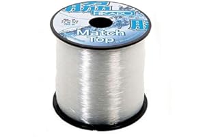 Lineaeffe Filo da Pesca Hikaru Match Top-White 800 m D. 0.30 mm in Nylon Ideale per Lo Spinning Surfcasting Carpfishing Trota Lago Resistente al Nodo con POCA Elasticità