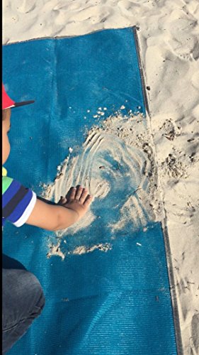 Sandfreie Strandmatte Campingdecke Picknickdecke Strandtuch - 3
