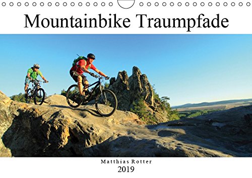 Mountainbike Traumpfade (Wandkalender 2019 DIN A4 quer): 12 spannende Mountainbike Motive (Monatskalender, 14 Seiten ) (CALVENDO Sport)