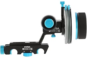 Upgrade Fotga DP500IIS QR dämpfen klucz płaski Follow Focus A/B Harter Stopp dla 15 mm pręt Rig DSLR 5DII III 7D 15 mm HDV HDSLR oprogramowanie do obsługi oprogramowania