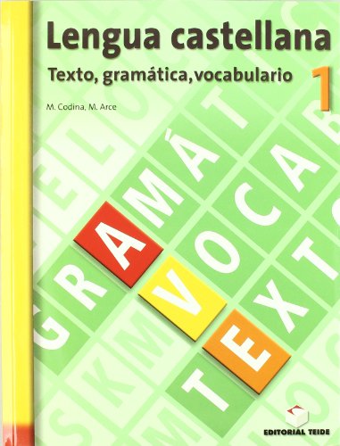 Lengua castellana, texto, gramática, vocabulario, 1 ESO Cuaderno y solucionario