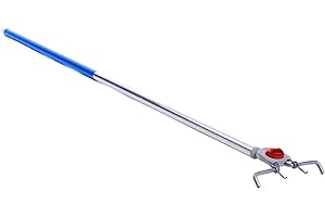 ‎BAWITEC BawiTec Aluminum Besenstiel Länge 145cm 4-Loch Wechselsystem Aluminiumstiel für Besen Schrubber Bürsten Wischer Wechselstiel Alustiel Beco Metallstiel zum aufhängen teilgummiert