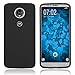 Price comparison product image PhoneNatic Silicone Case compatible with Motorola Moto E5 Plus - matt black Cover Cover