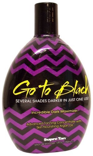 Supre Tan Supre Go To Black Dark Maximizer - 12 Oz.