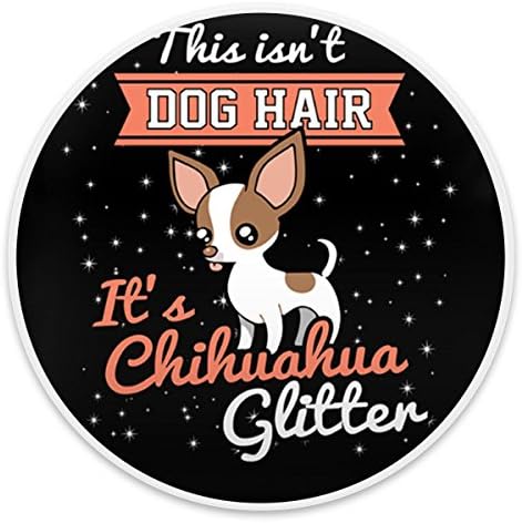 Popularstands Multi-Function Expanding Stand and Grip for Cell Phones Multifunction Tablets Holder Mount Socket for iPad, Smartphones or Kindle - This Isn't Dog Hair It's Chihuahua Glitter White