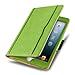 Produktbild JAMMYLIZARD Hülle für iPad Mini | Ledertasche Flip Case [Business Tasche] Leder Smart Cover Lederhülle für iPad Mini 4. 3. 2. & 1. Generation, Grün & Honig [mit Eingabestift & Pencil Halter]