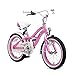 Produktbild BIKESTAR Premium Sicherheits Kinderfahrrad 16 Zoll für Mädchen ab 4-5 Jahre | 16er Kinderrad Cruiser | Fahrrad für Kinder Rosa
