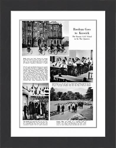 Media Storehouse Framed 16x12 Print of Roedean School Moved to the Keswick Hotel (14403452)