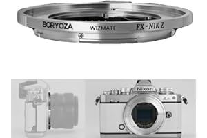 ZTIANFOTO BORYOZA FX-Z AF Adapter Ring für Fujifilm Micro Objektiv auf Nikon Z-Mount Body