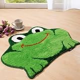 Fußmatte, Cozyswan Frosch Fußabtreter Karikatur Türmatte Doormat Rutschfeste Fußmatte für Kinder 45x65cm
