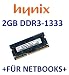 Produktbild 2 GB 204 pin DDR3-1333 SO-DIMM (1333Mhz, PC3-10600S, CL9, 204 pin)