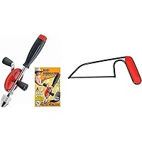 CORVUS 600058 Handbohrmaschine Kids at Work, 8 mm & A 600 022 - Kids at Work Handsäge RG