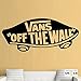 Produktbild Vans kühlen Schuh-Jungen-Schlafzimmer-Geschäfts-Wand-Kunst-Aufkleber-Abziehbilder Vinyl-Hauptraum Schlafzimmer Jungen Kinder Erwachsene Heim Zitate Küche Badezimmer Wandaufkleber