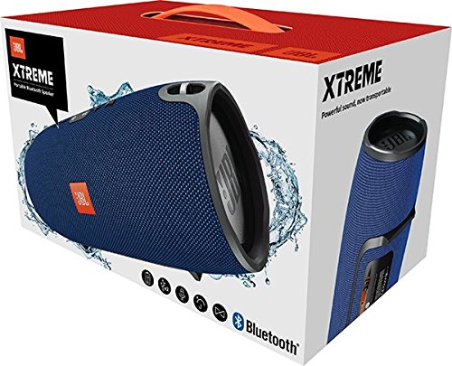 JBL Xtreme Sistema Audio Portatile, Splashproof, Bluetooth, Wireless, Blu