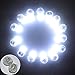 Price comparison product image MENGCORE 100PCS/pack LED Round Party Balloon Lights Non-Blinking Lights For Paper Lanterns Balloons Floral party Wedding Decorations last for 24 hours (White) by MENGCORE