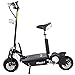 Produktbild MACH1 - Modell-8 36V/1000W ELT Elektro Scooter mit Rennübersetzung bis 40Km/h mit Licht (+Turbo & Economy Schalter) in Schwarz mit 15Ah CSB Akkus