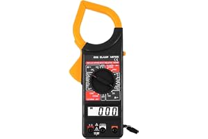 SIGMA DT-266 Digital AC Clamp Meter Multitester | AC Current, Voltage, Resistance Measurement | Portable Clamp Multimeter with LCD Display for Electricians & DIY Use