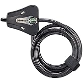 Master Lock Python Kablo Kilidi, Anahtarlı Kablo Kilidi, İz Kamerası ve Kayık Kilitleme Kablosu