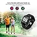 Produktbild TianranRT Smart Watch Bluetooth Smart Watch - Smart Watch Gesundheit Gesundheit Uhr Pulsmesser Schrittzähler Sport Tracker, Schwarz (13Cm * 10Cm * 10Cm)