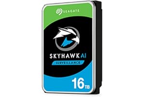 Seagate SkyHawk AI 16TB 3.5 Zoll SATA 6Gb/s - interne Surveillance Festplatte