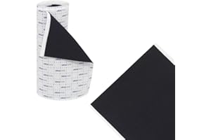 URSA STRAPS URSA Tape Rolls - Stretchy Moleskin Rolls - Reusable Hypoallergenic for Blister Prevention, Calluses, Anti Chafing - Multi-Purpose Heavy Duty Tape for Fabric, Skin, Shoes - Made in The UK (Black)