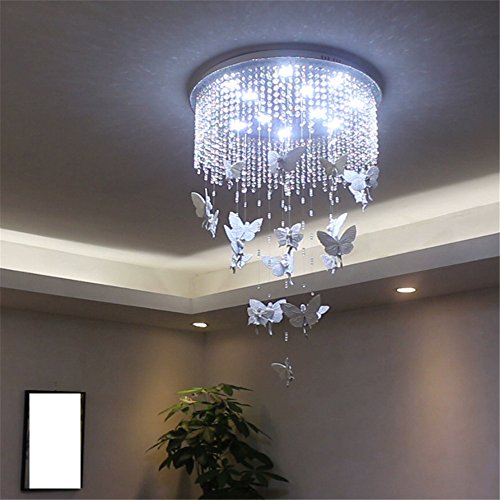 Preisvergleich Produktbild THWYNY- Kronleuchter aus Kristall, Mode Kinder Zimmer kronleuchter, Kristall, Beleuchtung, warme Schlafzimmer Leuchten, LED-Studie Restaurant, Wohnzimmer Beleuchtung, Hängeleuchter, Zeichen 50 cm Höhe $Anzahl cm