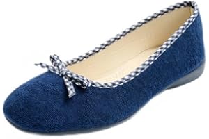 Afibel Chaussons Ballerines Largeur Confort