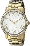 Guess u0329l2 – Armbanduhr Damen, Armband aus Edelstahl Farbe Gold