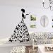 Produktbild Kreative Schmetterling Hochzeit stereoskopischen 3D-Wand crystal Schlafzimmer home Poster Wohnzimmer Fernseher Sofa Hintergrund malen, schwarz auf der linken Seite