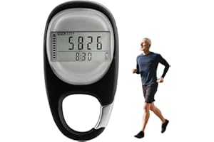 Fivtsme Podomètre numérique 3D Portable