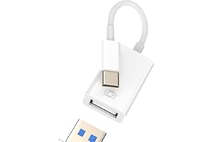 ZOYUZAN USB C to OTG 3.0 Adapter for Apple iPhone 15 to Cable Stick Socket Type-C Male USB-A Female Connector for iPad Thunderbolt MacBook Accessories Camera PC Plug Accessories Compatible with Samsung S24
