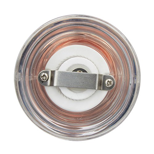 5 teiliges Pfeffermühlen Set, manuell, 2 große und 2 kleine Gewürzmühlen, mit Halter, Salzmühle mit Keramikmahlwerk, nachfüllbar, kupfer - 7