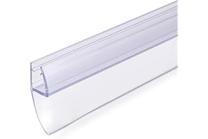 AERREGI GUARNIZIONI PER VETRO E PER BOX DOCCIA | IN DIVERSI MODELLI E MISURE | PER VETRO DA 6-8 mm | LUNGHEZZA 200 cm (MODELLO ALETTA VERTICALE)